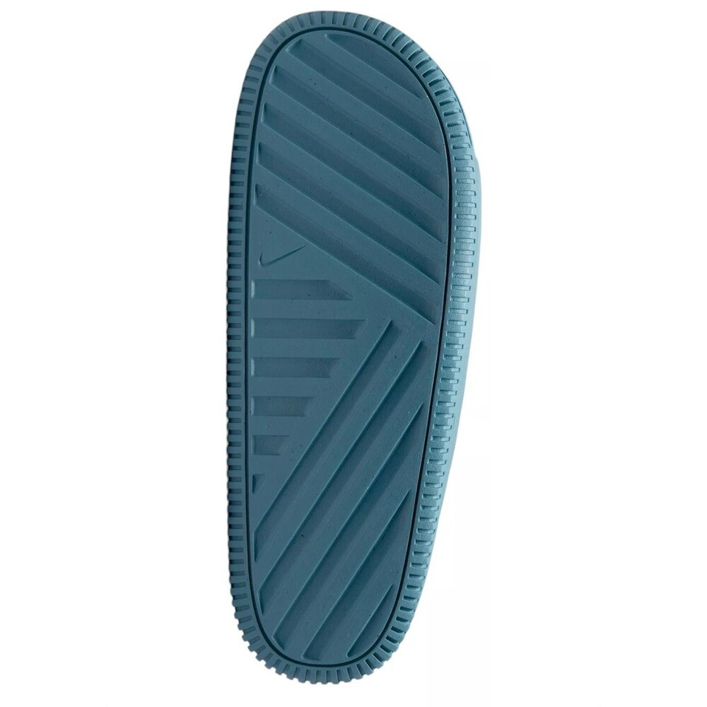 Nike Calm Slides Smoky Blue Men's Size 13 Womens Size 14 FD4116-005 Flops NEW - Picture 4 of 8